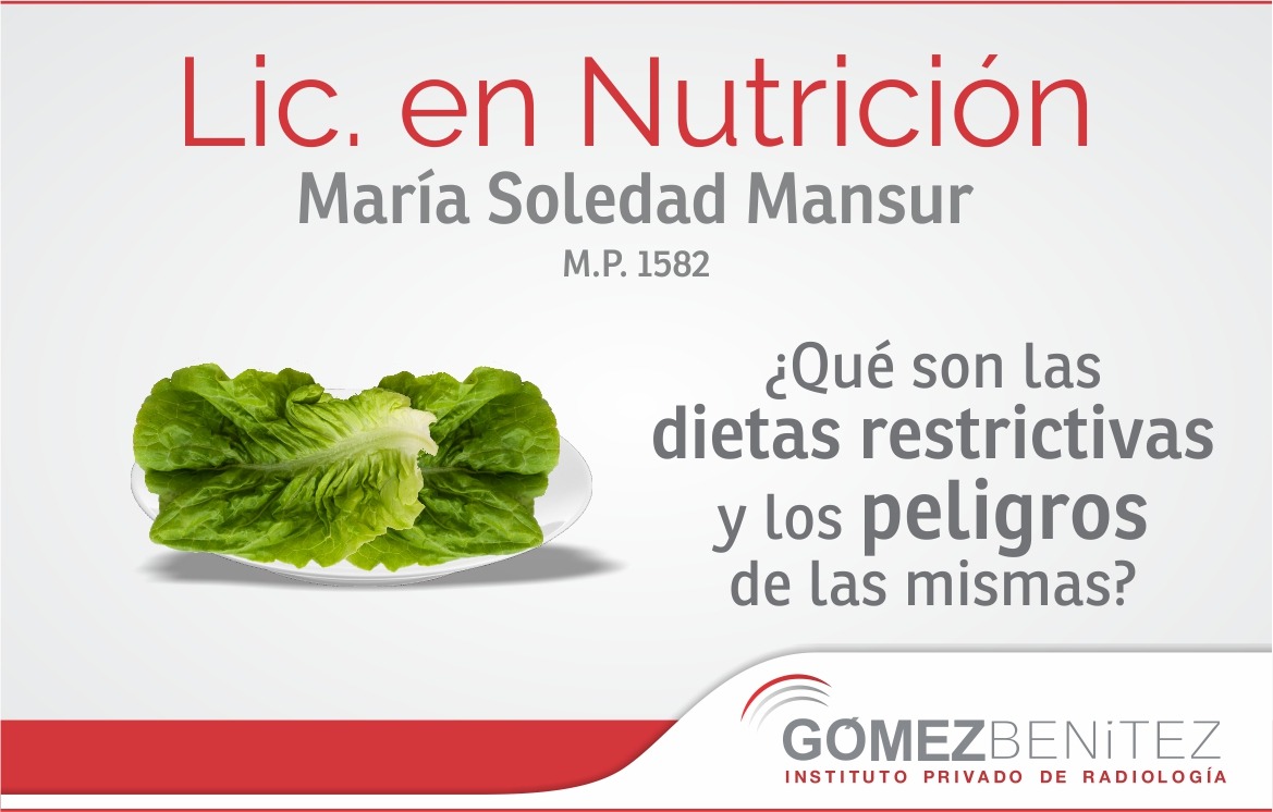 ¿QUE SON LAS  DIETAS RESTRICTIVAS?