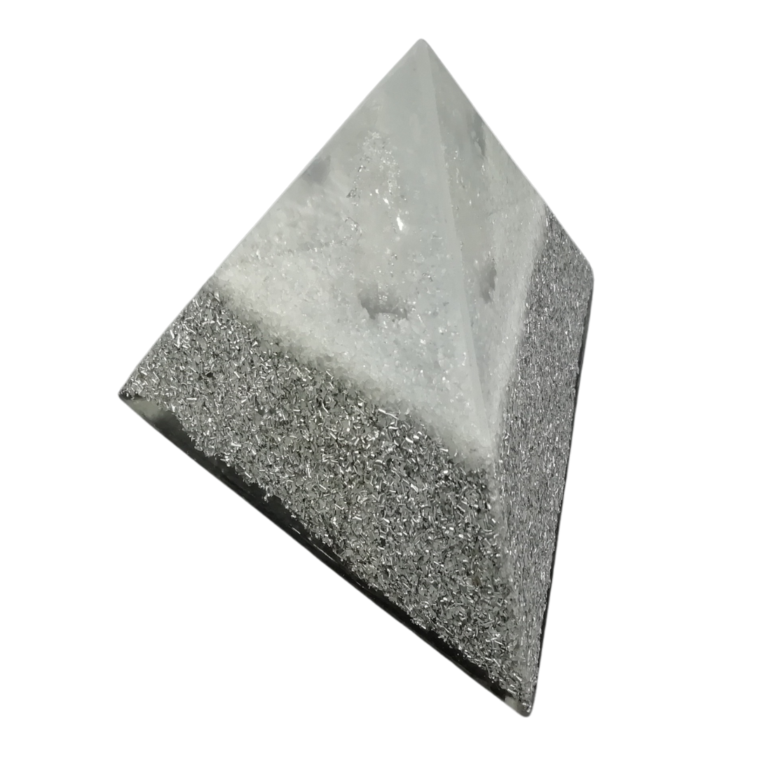 Pirámide Tetraédrica Mediana Cristal de Cuarzo