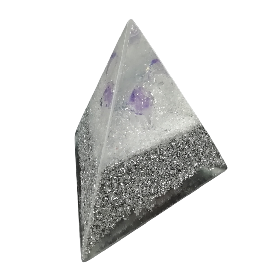 Pirámide Tetraédrica Mediana Cristal de Amatista