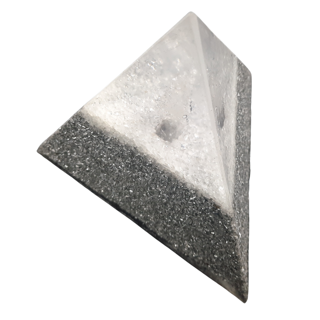Pirámide Tetraédrica Grande Cristal de Cuarzo