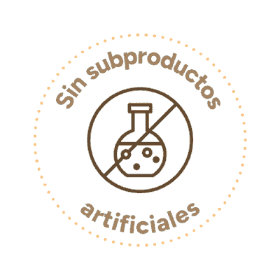 Sin subproductos artificiales