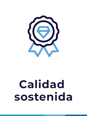  Calidad  sostenida