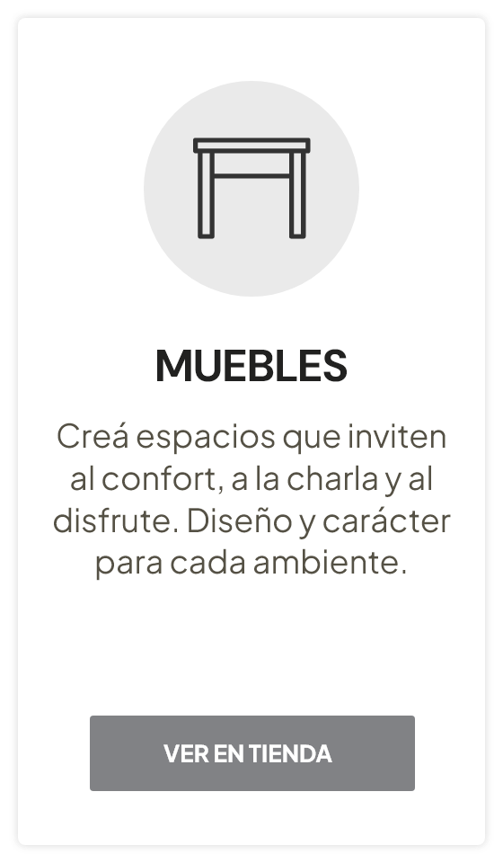 MUEBLES