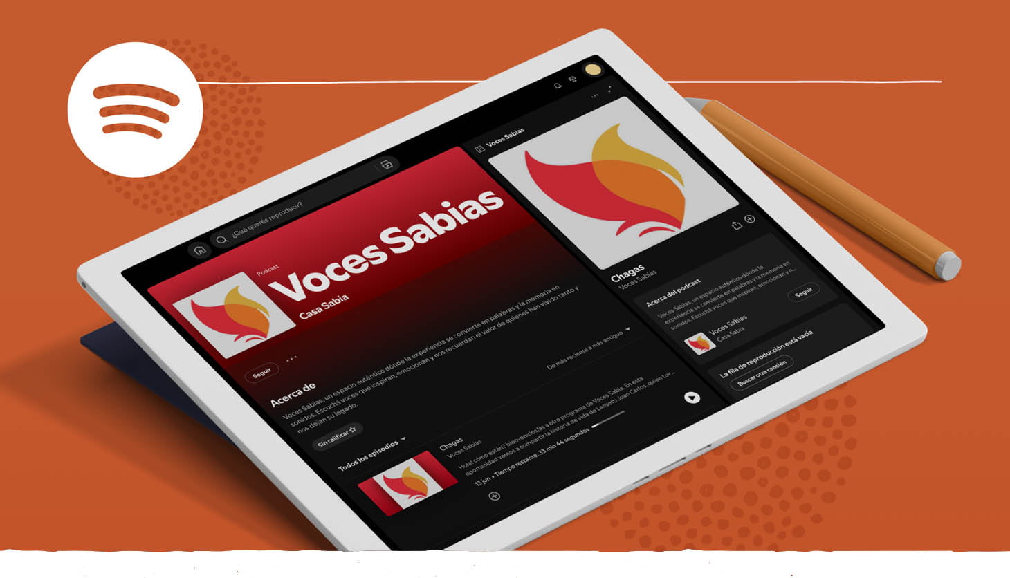 ¡Voces Sabias: un podcast hecho en casa!