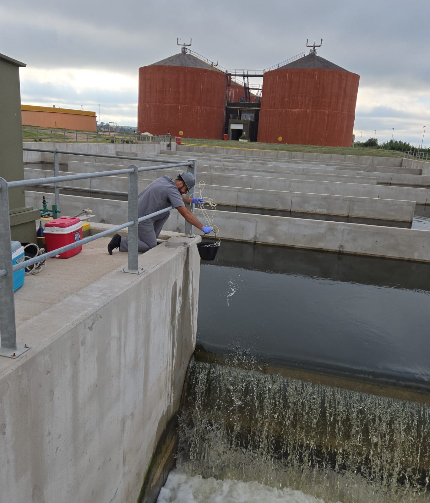 CEDHA continúa controlando la calidad de los efluentes vertidos al río Suquía desde la EDAR Bajo Grande