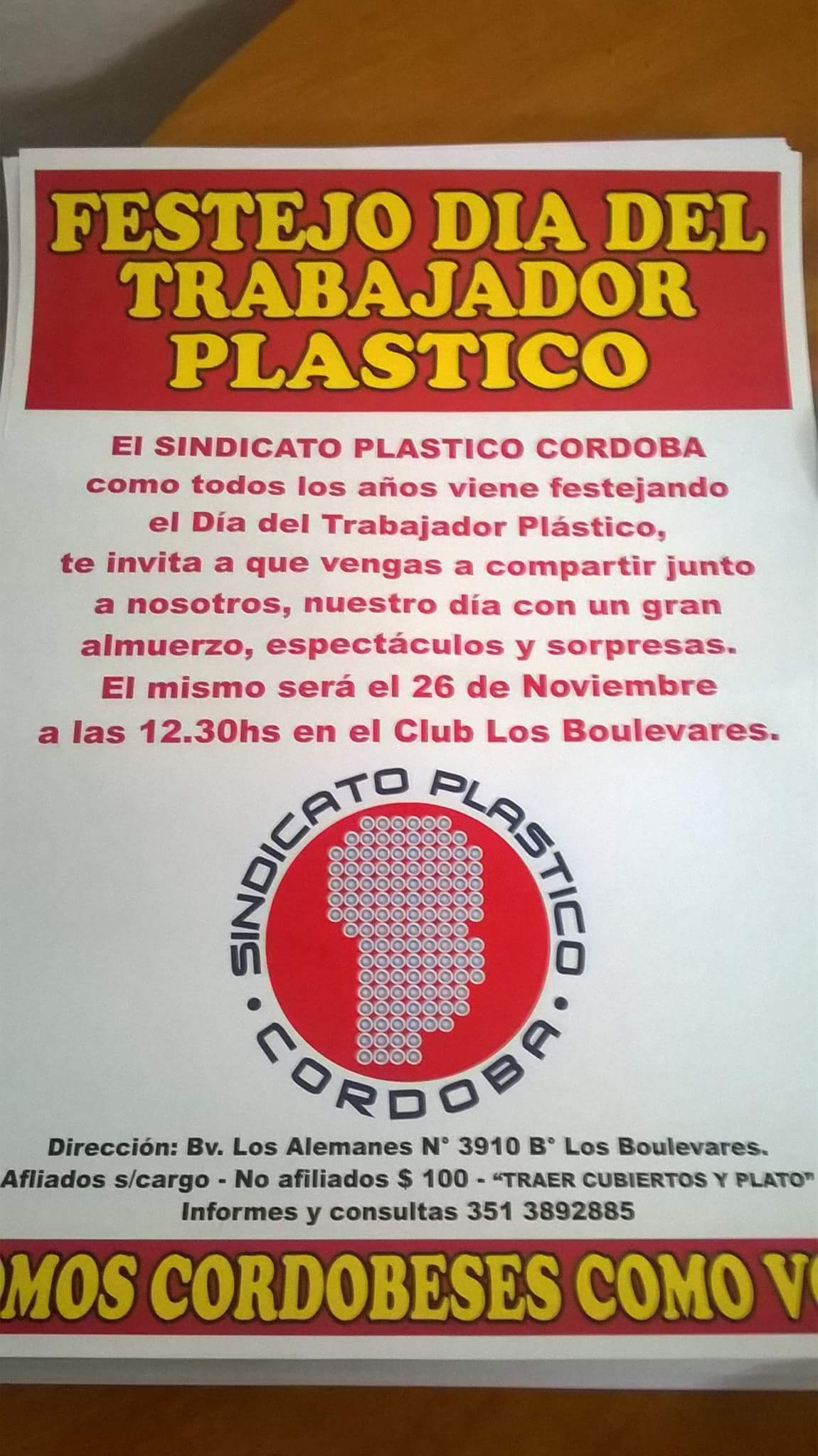  Festejo día del Trabajador Plastico