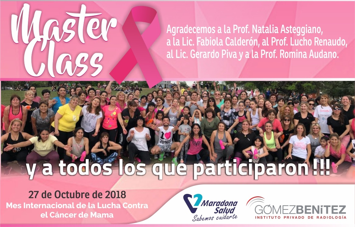 MASTER CLASS CÁNCER DE MAMAS